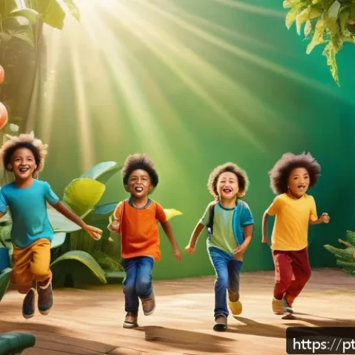 시크릿쥬쥬 특별판 출시 - A diverse group of cheerful children characters inspired by Secret Juju, each wearing colorful, age-...